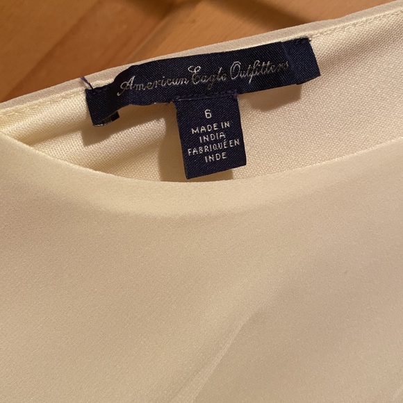 Off white sleeveless flapper dress - Picture 3 of 4